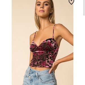 Super down cropped tank